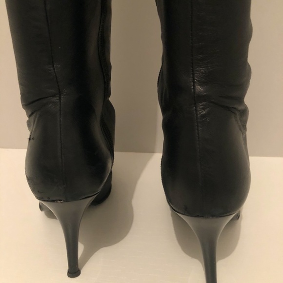 Mimosa Knee-high Leather Boots - Picture 3 of 4